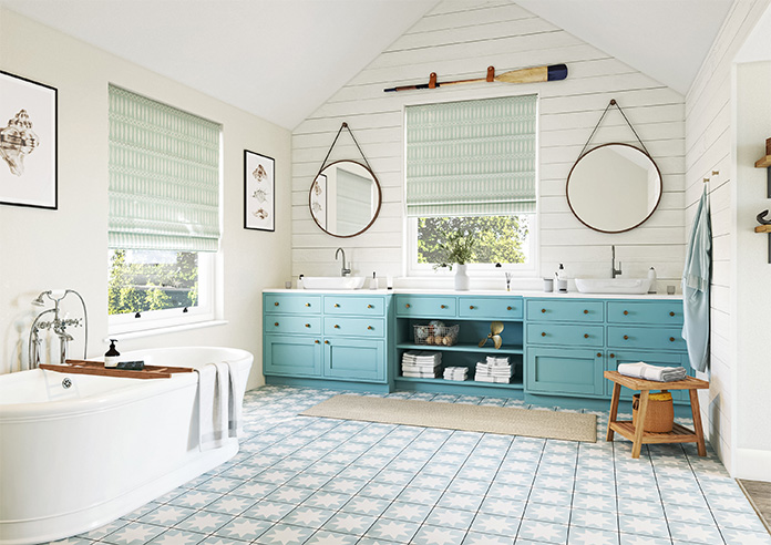 Nazca, Seaglass - Twist&Fit Roman Blind - Image 6